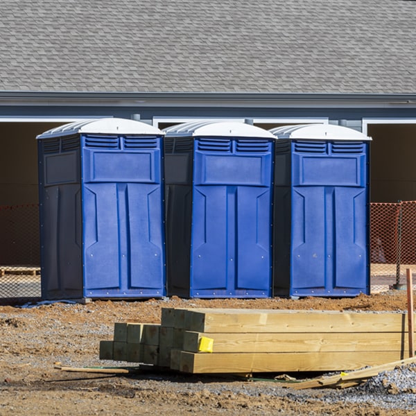 do you offer hand sanitizer dispensers inside the porta potties in Lovell